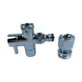 thumbnail image 1 of Herramientas de válvula de desviador de grifo latón versátil 55/64 a 15/16 Adaptador Fregadero Fregador Fregadero Conector de manguera para el jardín, 1 of 8
