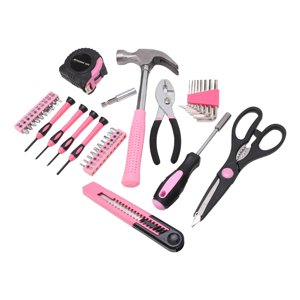 Ensemble d'outils de réparation pour les ménages, kit de réparation haute dureté de toughness pour les filles pour le bureau