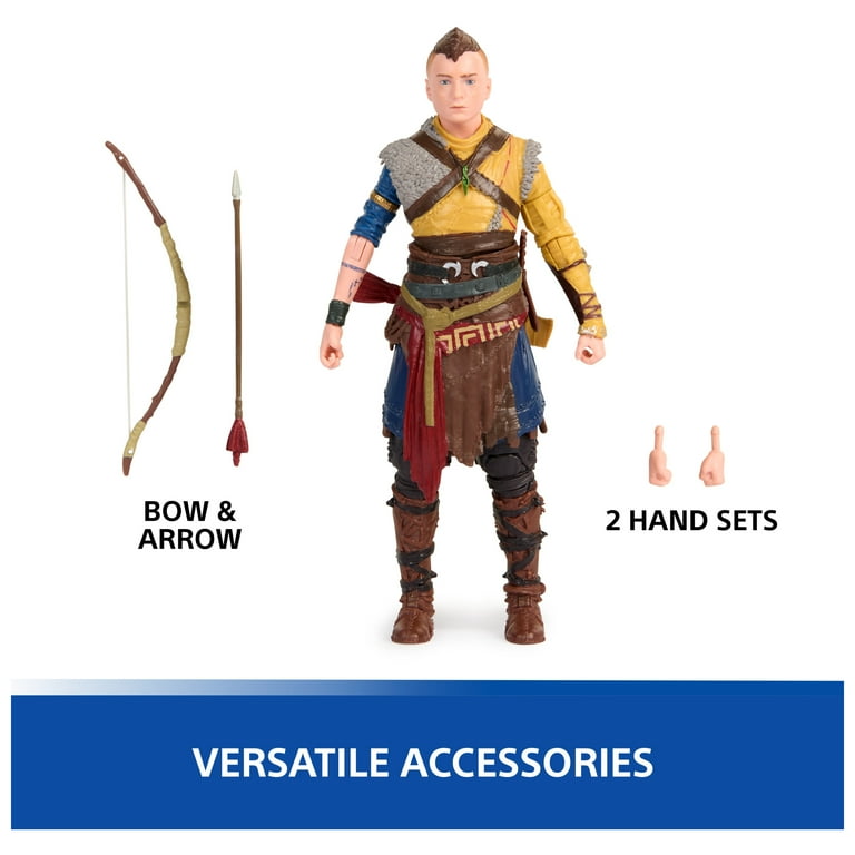 PlayStation God of War Ragnarok, 6” Atreus Action Figure