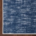 thumbnail image 4 of Tapis Moderne Uni 5 Pieds X 7 Pieds – Tapis Bleu à Poil Ras Résistant aux Taches pour Salon et Chambre, 4 of 7