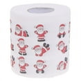 thumbnail image 1 of Christmas Table Napkin Home Santa Claus Bath Toilet Roll Paper  Decor Tissue, 1 of 5