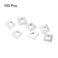 thumbnail image 2 of Unique Bargains Square Nuts, M4x7mmx2mm Zinc-Plated Metric Coarse Thread Assortment Kit, 100pcs, 2 of 5