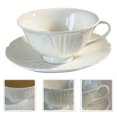 thumbnail image 2 of 1 Set Ceramic Cup French Style Vintage Milk Mug Coffee Cup Saucer Water Cup, 2 of 8