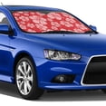 thumbnail image 4 of Daiia Red Hibiscus Flower Windshield Sun Shade for Car SUV Truck (Medium ), Car Sun Shade Windshield, Car Shades for Front Windows, Sunshade for Car Windshield, 4 of 7
