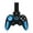 Black + Blue, variant on Windfall Mobile Game Controller S9 Wireless Bluetooth Game Controller Gaming Gamepad for iOS Phone PC