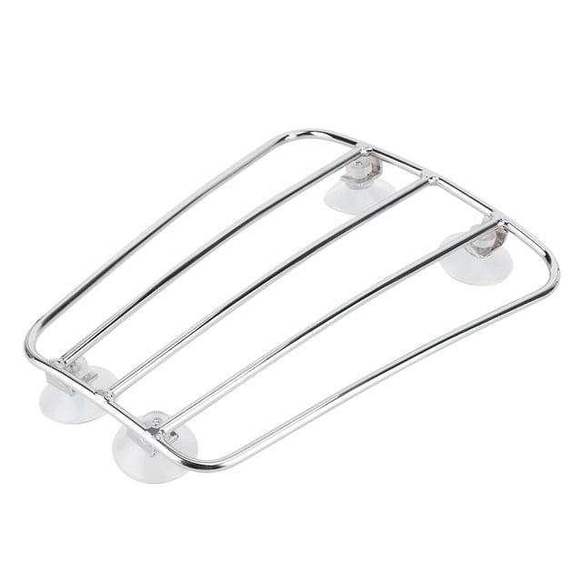 Filfeel Motorcycle Fuel Tank Luggage Rack Shelf Holder With Strong Suction Cups Universal Retro Style Baggage Carrier Bracket Metal