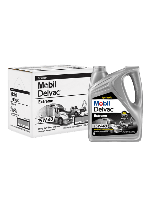 15w40 Mobil Delvac Oil in Mobil 1 Oil - Walmart.com