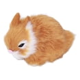 thumbnail image 1 of MiniCute Plush Rabbits Lifelike Animal Easter Bunny Simulation Model Gift, Rabbits Stuffed Doll, Soft & Comfortable, Desk Decorations, Garden Yard Porch, 1 of 8