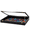 Black Felt, variant on Trade Show Display Case - w/ Wooden Dowels (Black)