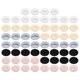 thumbnail image 1 of 30 pares de almohadillas para el antepié de cinco dedos transpirables de tela suave, 5 colores, negro, blanco, rosa, gris, Beige para mujeres, 1 of 7