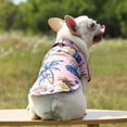thumbnail image 3 of Camisa para perro con estampado de piña ajustable para gato y cachorro, 3 of 5