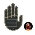 thumbnail image 1 of Universal Vehicle Turn Signal Hand Gesture Warning Light with Remote Control for Enhanced Road Communication, 1 of 5