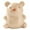 Beige, variant on Cute Bear Shaped Handle Grip Nail Cleaning Brush For Children With Soft Gentle Massage