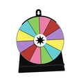 thumbnail image 2 of Maytalsory Color Rotating Wheel Editable Roulette Wheel Gatherings Shops for Restaurant 12 Slots, 2 of 6