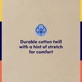 thumbnail image 7 of French Toast Big Girls’ Wrinkle No More Pull-On Tie-Front Shorts (Sizes 7 – 20) Color: navy Size: 2t, 7 of 7