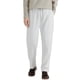 thumbnail image 2 of Ceisia Men's Linen Casual Trousers Summer High-Waisted Straight-Leg Business Pants with Drawstring Waist White XL Gifts, 2 of 9