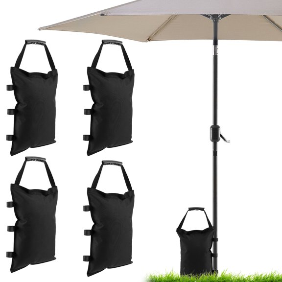 1000D Oxford Fabric Tent Weight Set of 4 for Canopy Legs Sturdy Sand Bag Canopy Anchor for Wind Resistance Outdoor Events