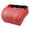 #09 _ 2pc Red, variant on Universal Memory Foam Car Headrest Neck Pillow, Ergonomic Support Auto Neck Cushion for Long Road Trips _ 1pc Orange