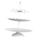 thumbnail image 5 of Soporte para cupcakes, plato para tartas, elegante soporte para cupcakes para bodas, salas de estar Blanco, 5 of 9