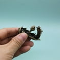 thumbnail image 4 of Brass Fish Figurine Solid Small Statue House Ornament Animal Figurines, 4 of 4