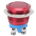 thumbnail image 1 of Lishi Stainless Steel 16mm Waterproof Self-Reset Power Button Switch (Red), 1 of 20