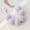Purple, variant on Plush Mobile Phone Lanyard Fur Ball