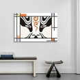 thumbnail image 3 of wall26 Canvas Wall Art Peking Opera Facial Masks Pictures Home Wall Decorations for Bedroom Living Room Paintings Canvas Prints Framed - 32x48 inches, 3 of 4