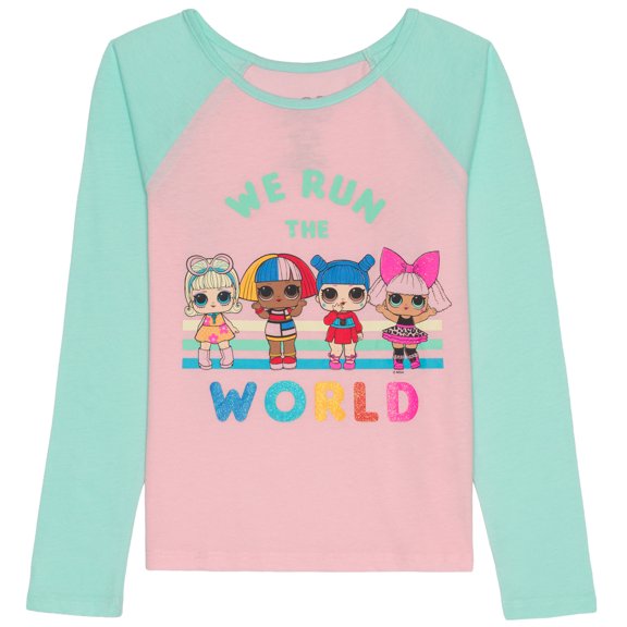 LOL Surprise! - LOL Surprise We Run The World Fitted Short Sleeve Graphic T-Shirt