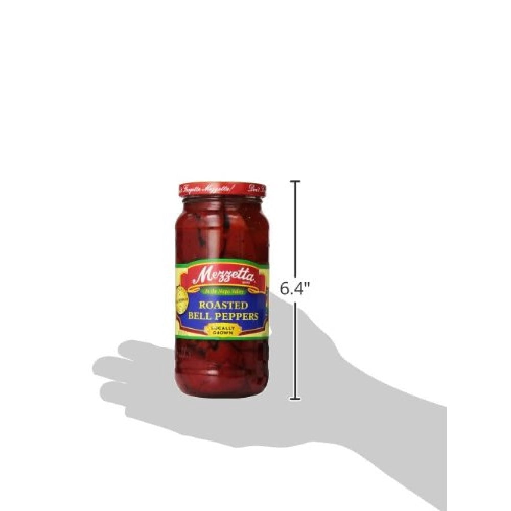 Mezzetta Roasted Red Bell Peppers (Pack of 8)