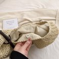 thumbnail image 1 of Bag Women Straw Woven Straw Tote Playa de verano Ligero Blanco, 1 of 9