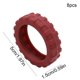 thumbnail image 3 of 8Pcs Luggage Wheel Covers Silicone Suitcase Wheel Protectors For 2-2.7in Wheels Noise Reducing AntiScratch Tire Sleeves Travel Accessories For Checked, 3 of 6