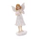 thumbnail image 5 of Estatua de ángel de resina para decoración de escritorio, arte, artesanía, escultura, figura de ángel para regalo de cumpleaños, hogar, sala de estar, 5 of 9