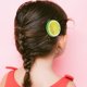 thumbnail image 1 of Pinza para el cabello de fruta linda para mujeres niñas 5 cm Accesorios para el cabello de metal de resina Paquete individual Banda elástica redonda para el cabello Fiesta Disfraz de carnaval Vestir, 1 of 4