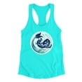 thumbnail image 3 of Mermaid Scales Racerback Tank Women -Grace Popp Designs, Female x-Small, 3 of 4