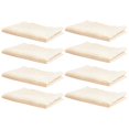 thumbnail image 1 of Baby Face Towel for Feeding Use Made of Soft Cotton in Beige Color Lightweight and Breathable 8 Pieces, 1 of 3