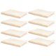 thumbnail image 1 of Baby Face Towel for Feeding Use Made of Soft Cotton in Beige Color Lightweight and Breathable 8 Pieces, 1 of 3