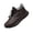 Coffee, variant on Mens Ankle Boots Fleece Lined Casual Light Warm Winter Snow Shoes Quick Lace Slip Resistant Soft Walking Sneakers