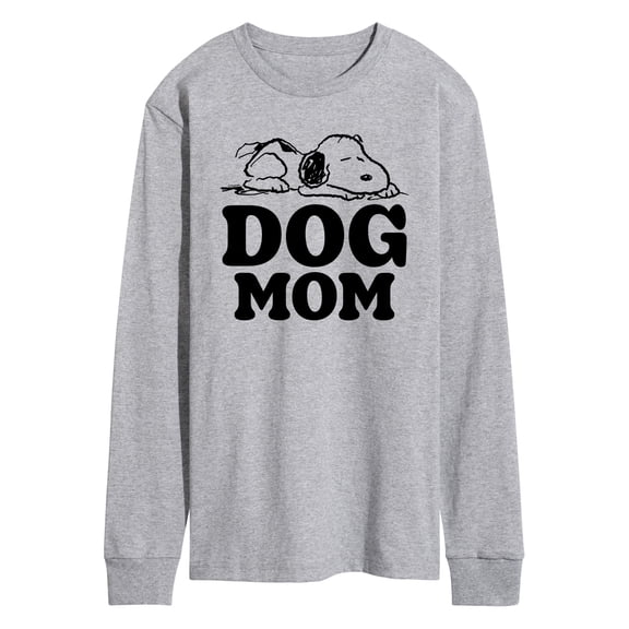 Peanuts - Dog Mom - Men's Long Sleeve T-Shirt