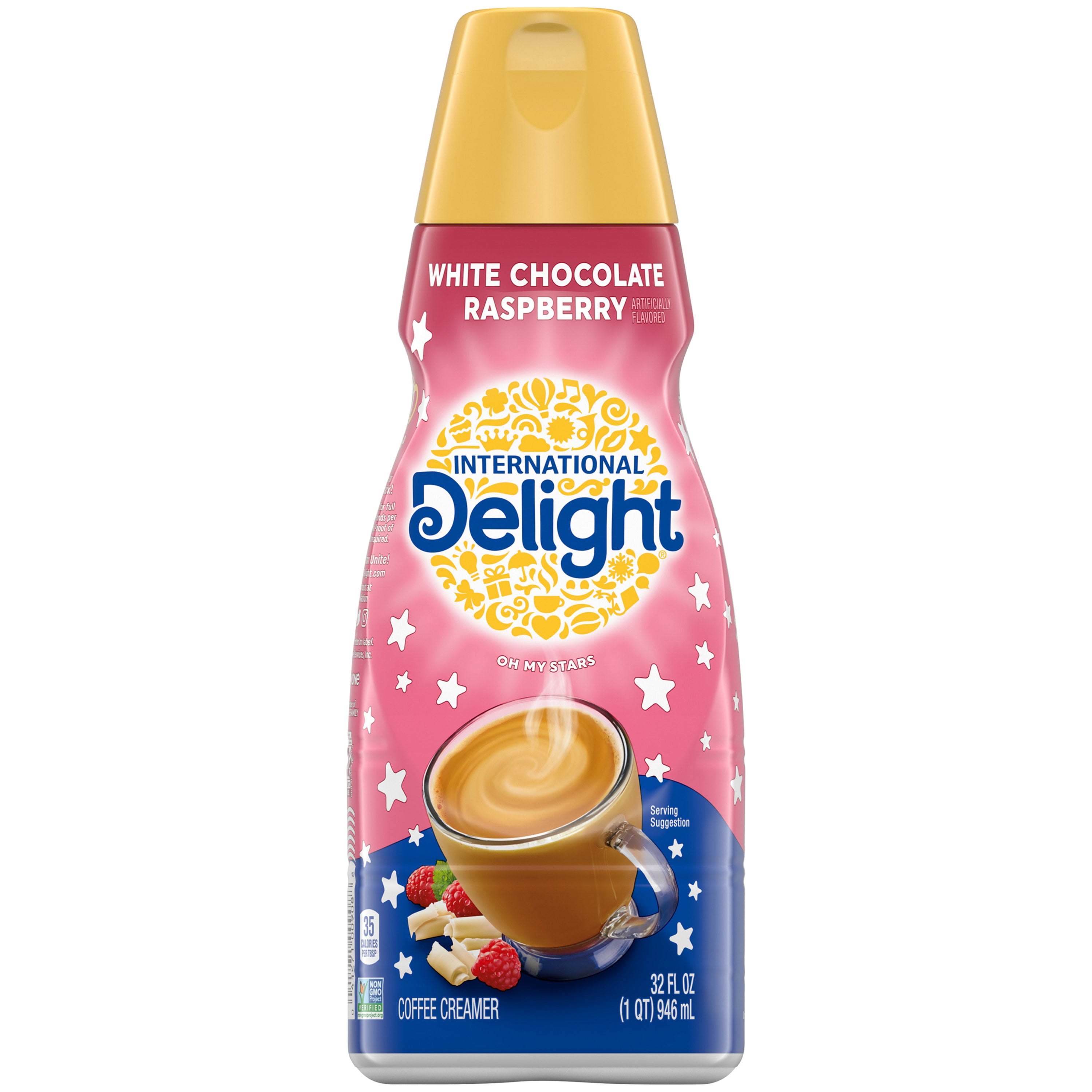 Download International Delight White Chocolate Raspberry Coffee Creamer, 32 Oz. - Walmart.com - Walmart.com