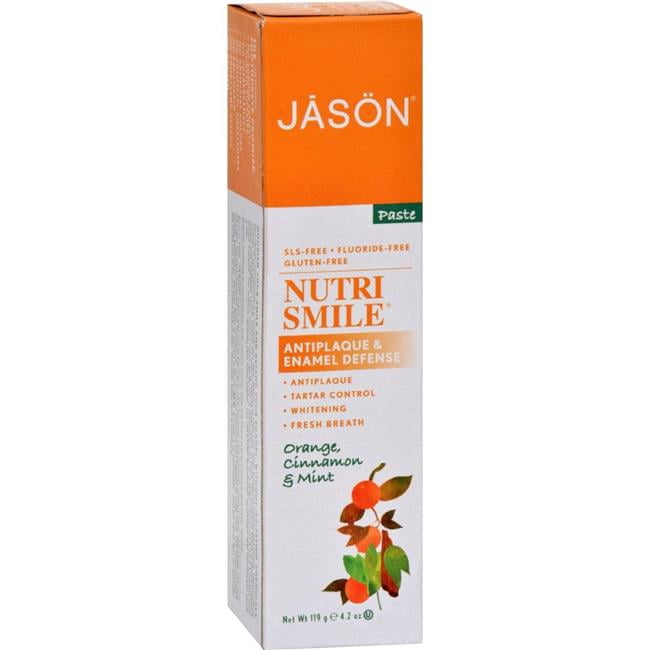 Jason Natural Products HG0115667 4.2 oz Nutrismile Toothpaste Orange