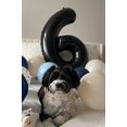 thumbnail image 3 of Globos de números de foil negros de 40 pulgadas Argthjy 19, 3 of 6