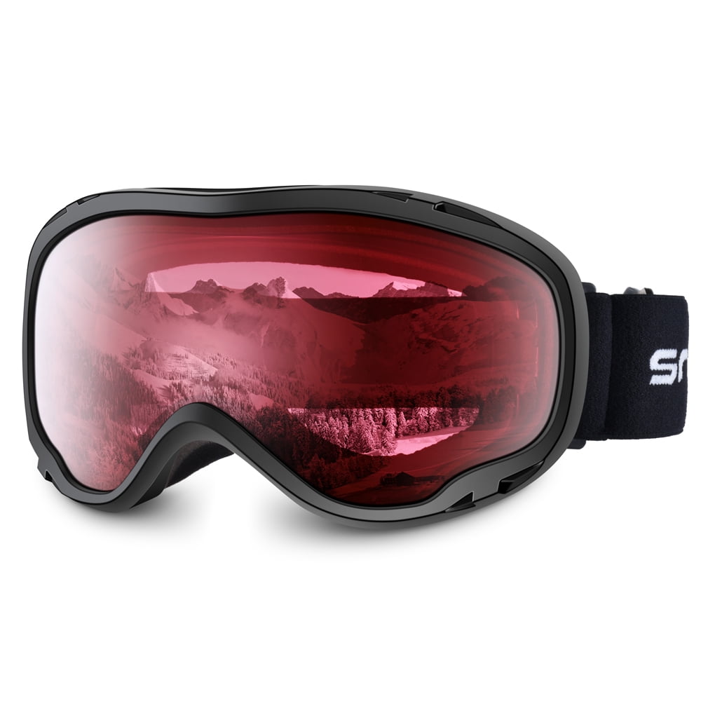 ZIONOR X Ski Snowboard Snow Goggles OTG Design for Men Women with 