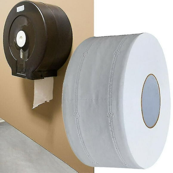 Jumbo Big Roll Bulk White Toilet Paper 4-ply Bath Tissue Home Household Bathroom