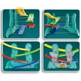 thumbnail image 3 of Juguete De Rampa De Coche De Carreras, Juguete Educativo De Rampa De Pista De Coche De Carreras Para Niños Pequeños Con Diseño Multifuncional, 3 of 7