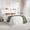 White, variant on Einfach Full Size Bed Frame, Velvet Upholstered Headboard with Charging Station & Storage Shelf, Ample Under-bed Storage Space, White
