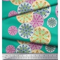 thumbnail image 2 of Soimoi Rayon Fabric Mandala Ethnic Printed Fabric 1 Yard 42 Inch Wide, 2 of 3