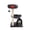 Gray with Heart, variant on YSSOA 27.8" Multi-Level Cat Tree Tower for Indoor Cats, Cat Activity Center with Plush Hammock, Scratching Posts, Top Perch, Dangling Ball Toy & Built-in Grooming Brush for Kittens