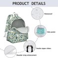 thumbnail image 4 of Dachshund Dog and Pizza Backpack for School,Cute School Bag,Schoolbag with Adjustable Shoulder Straps & Padded Back,13.4"x11"x4.7", 4 of 6