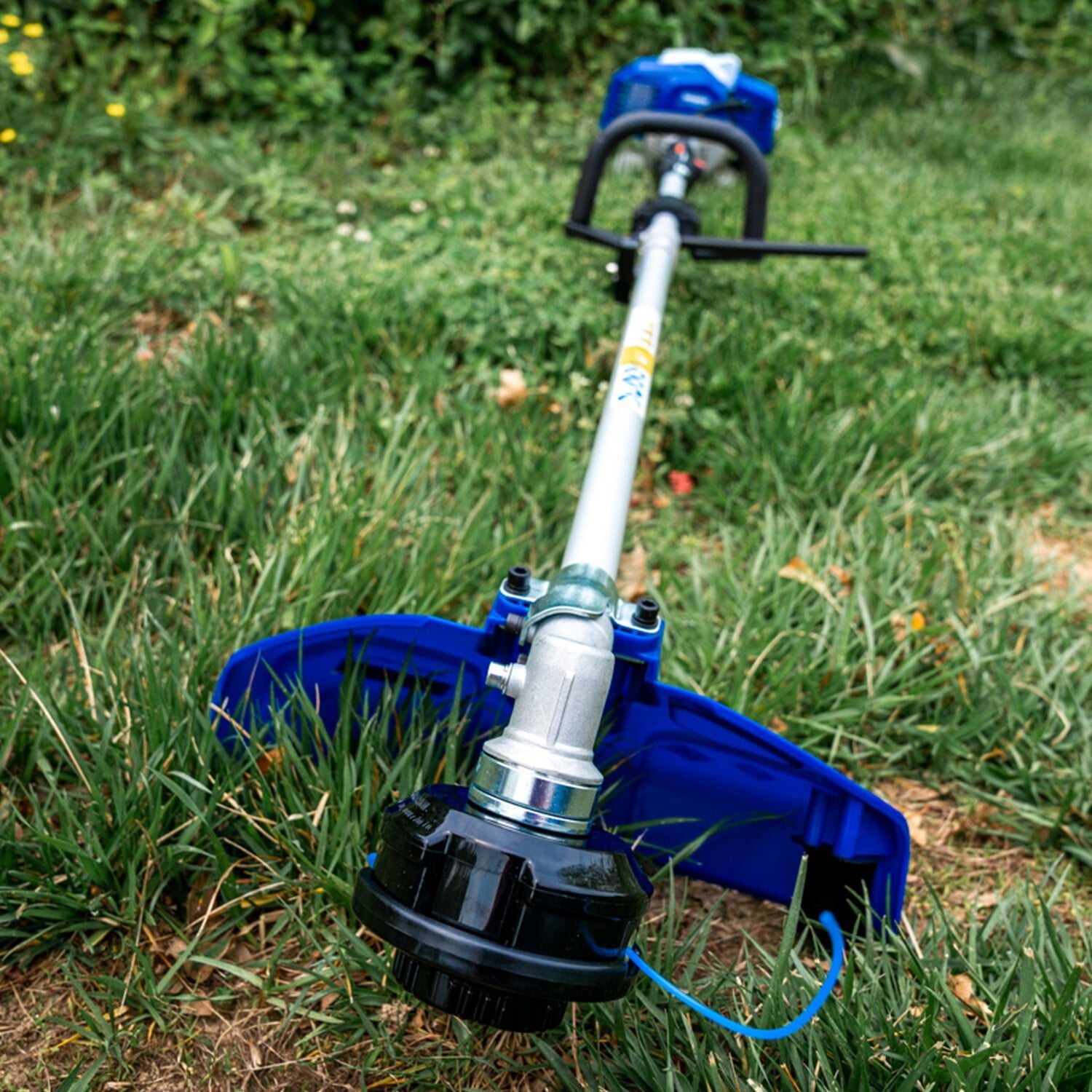 WILD BADGER POWER 26CC Weed Wacker Gas Powered, 3 in 1 String Trimmer/Edger 17'' with 10'' Brush Cutter,Rubber Handle & Shoulder Strap Included