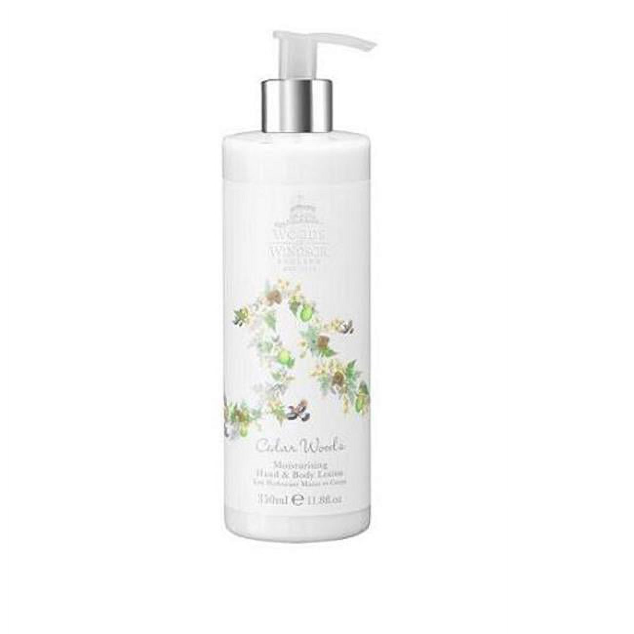Woods of Windsor W250001-6 350ml Hand and Body Lotion - Cedar Woods